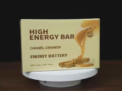 High Energy Bar – Caramel Cinnamon Flavor | Ideal for Camping, Survival & Travel