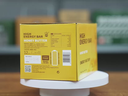 High Energy Bar – Honey Butter Flavor | Ideal for Camping, Survival & Travel